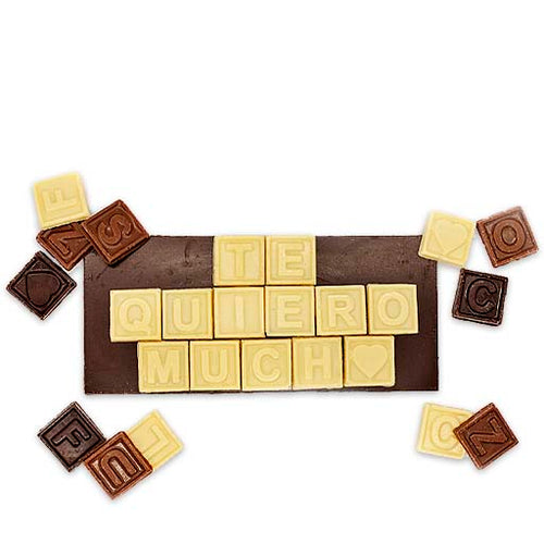 Tableta chocolate personalizada